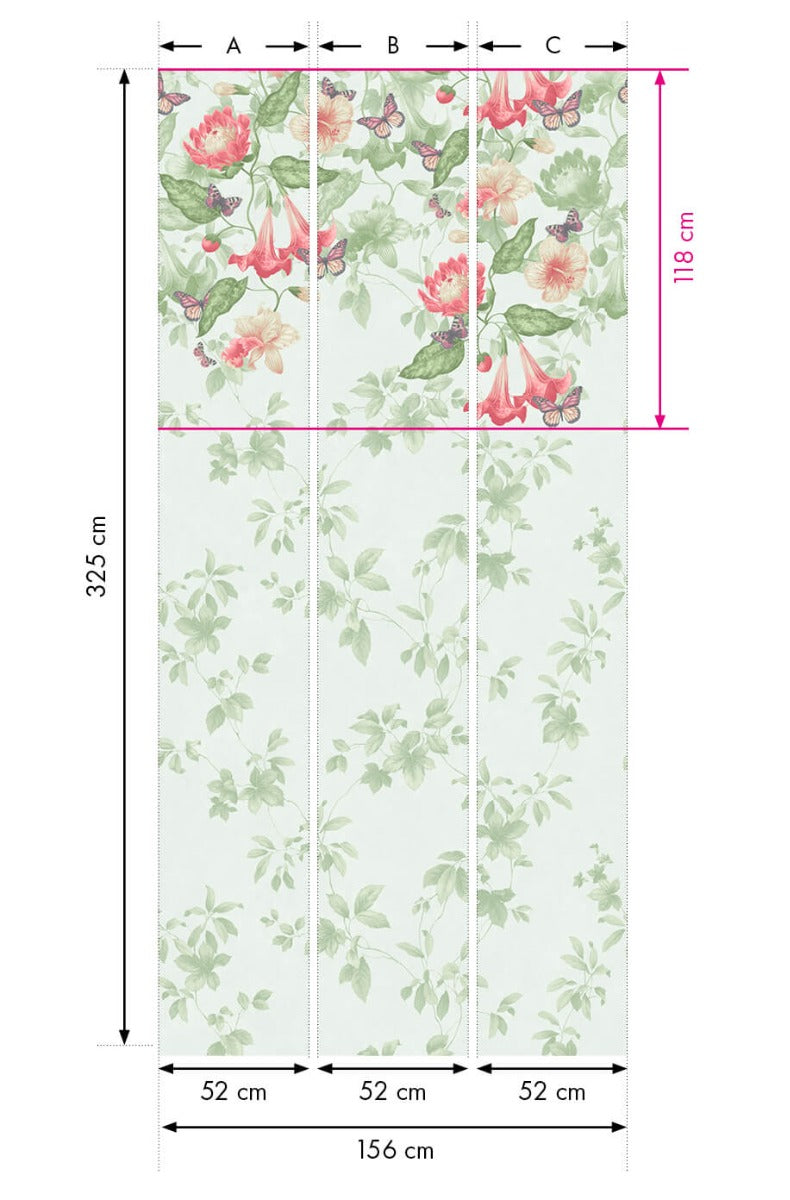 Little Greene Asterid Behang 0291ASMINTZ - LAB COLOUR THE WORLD