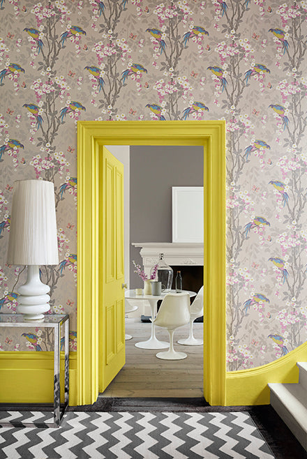 Little Greene Loriini Behang 0291LODORIA - LAB COLOUR THE WORLD