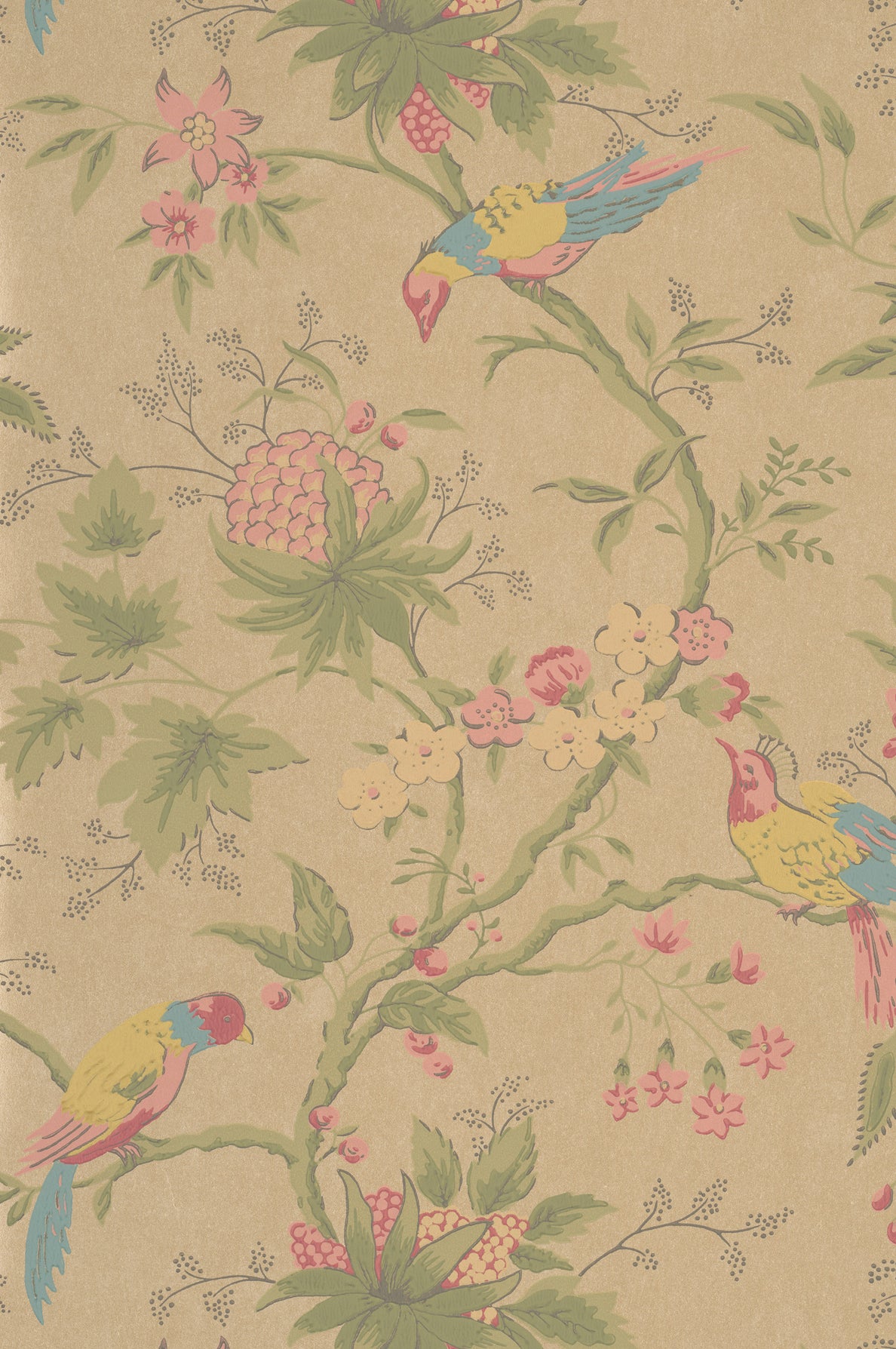 Little Greene Brooke House Behang 0291BRPARCH - LAB COLOUR THE WORLD