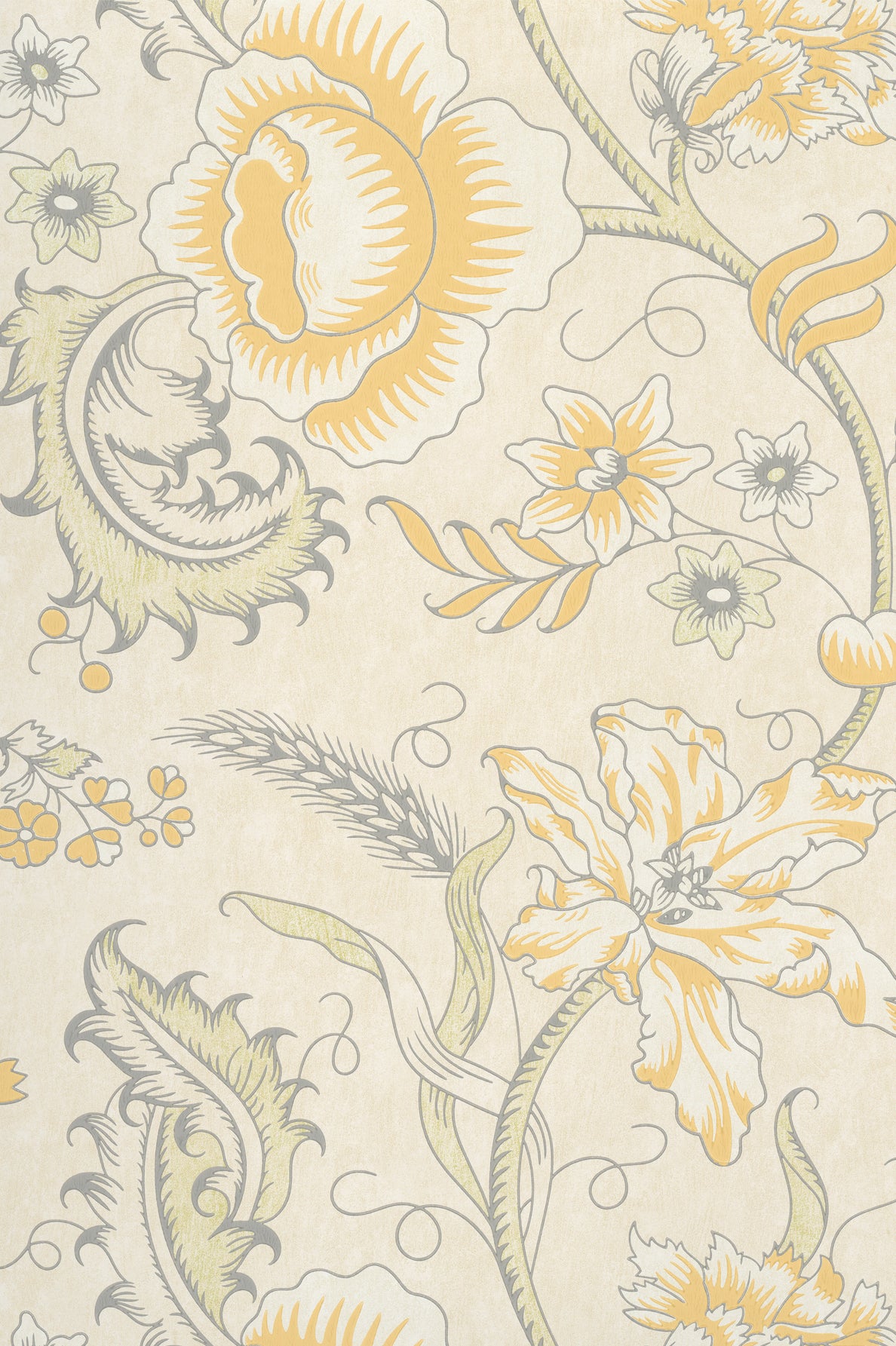 Little Greene Woodblock Trail Behang 0291WOCLAUD - LAB COLOUR THE WORLD