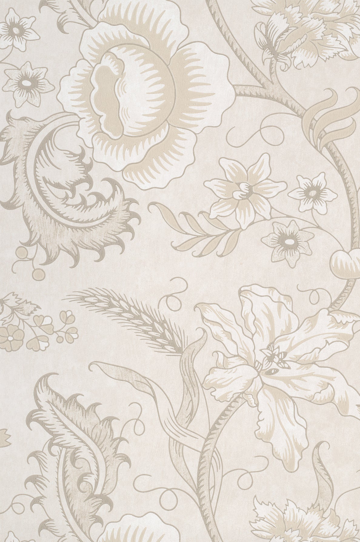 Little Greene Woodblock Trail Behang 0291WOWASHZ - LAB COLOUR THE WORLD