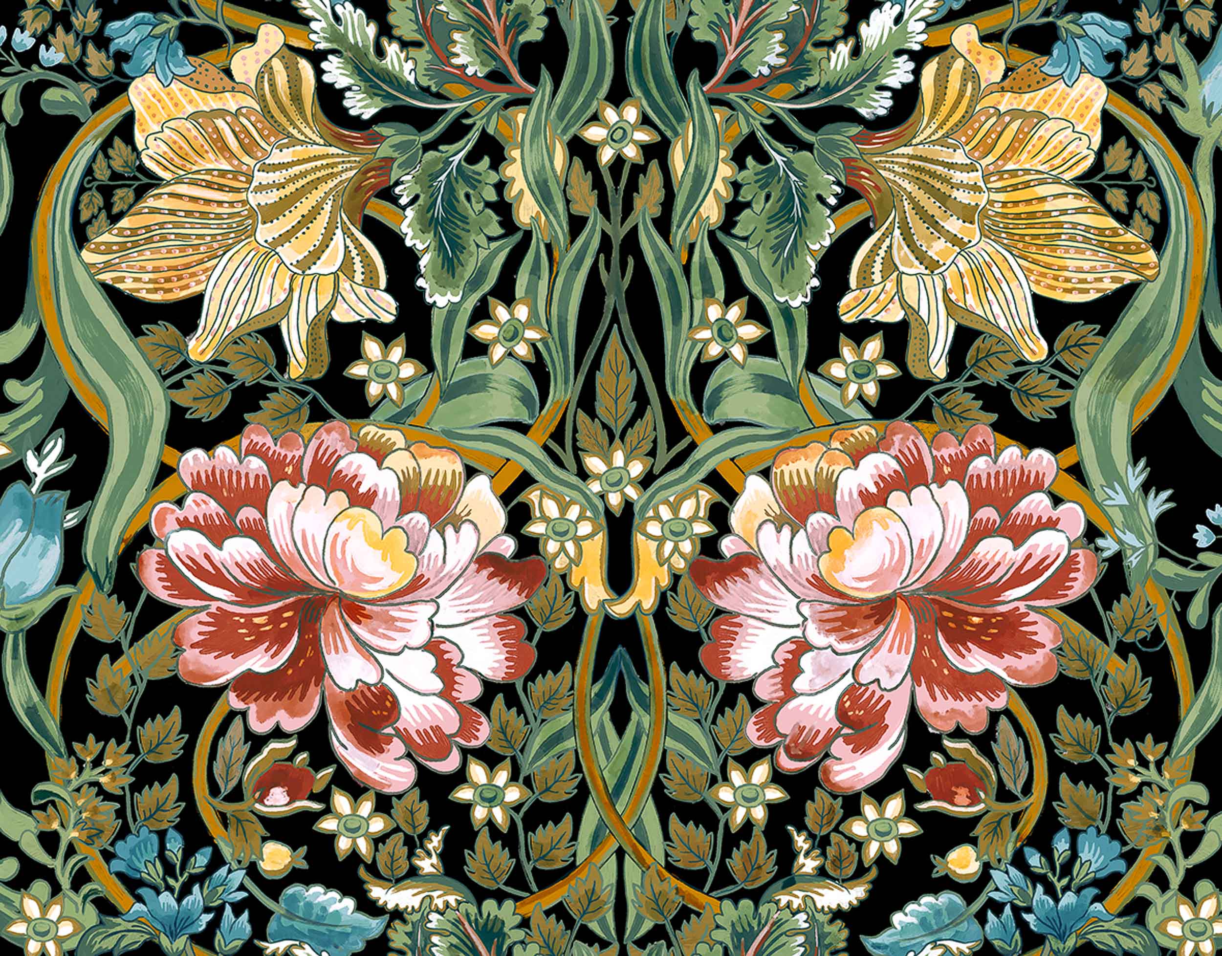 Coordonné Metamorphosis Belle-epoque behang 8800012 behang afbeelding 1