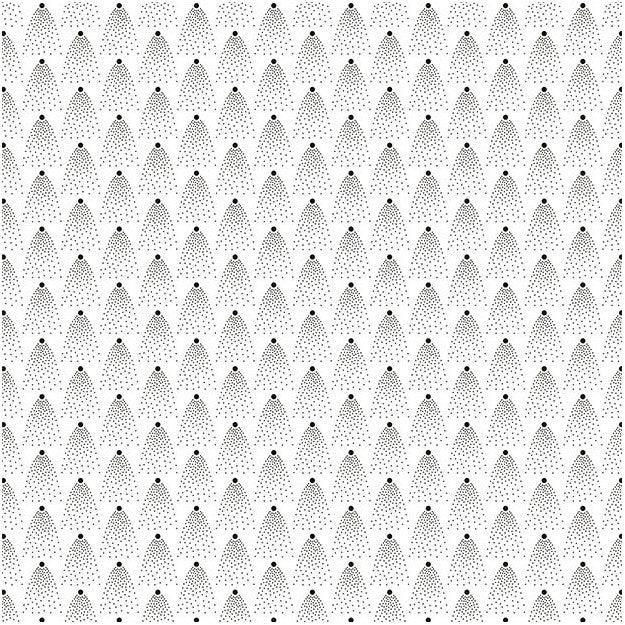 Les Dominotiers Betsy Black & White Behang DOM 144-1