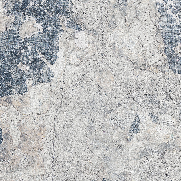 Les Dominotiers Blue Patina Bleu Behang DOM 416