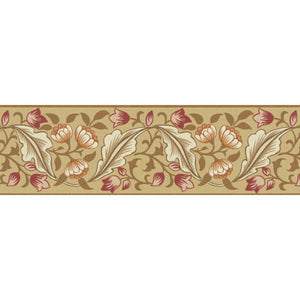 Morris & Co. Bluebell & Peony Border Behang 217608 - LAB COLOUR THE WORLD
