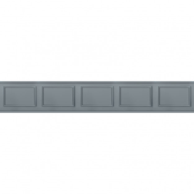 Les Dominotiers Blueish Grey Behang DOM 1008