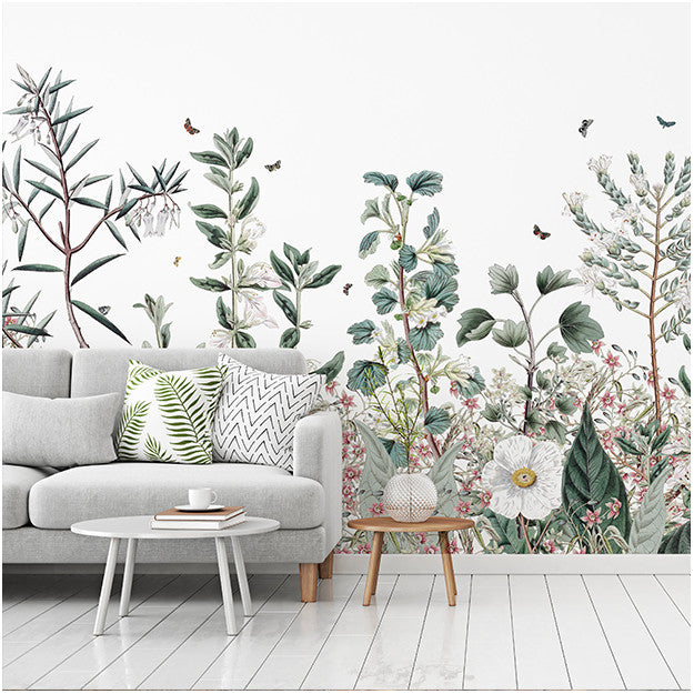 Les Dominotiers Botanical Garden Behang DOM 1514