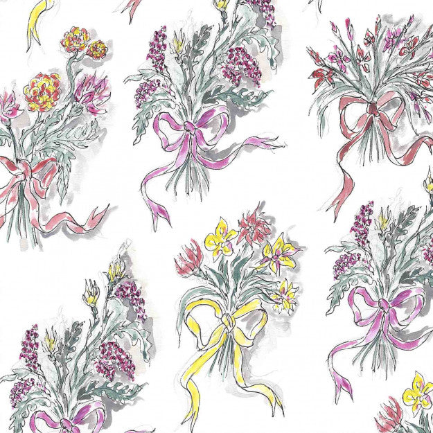 Les Dominotiers Bouquets De Printemps Behang DOM 183