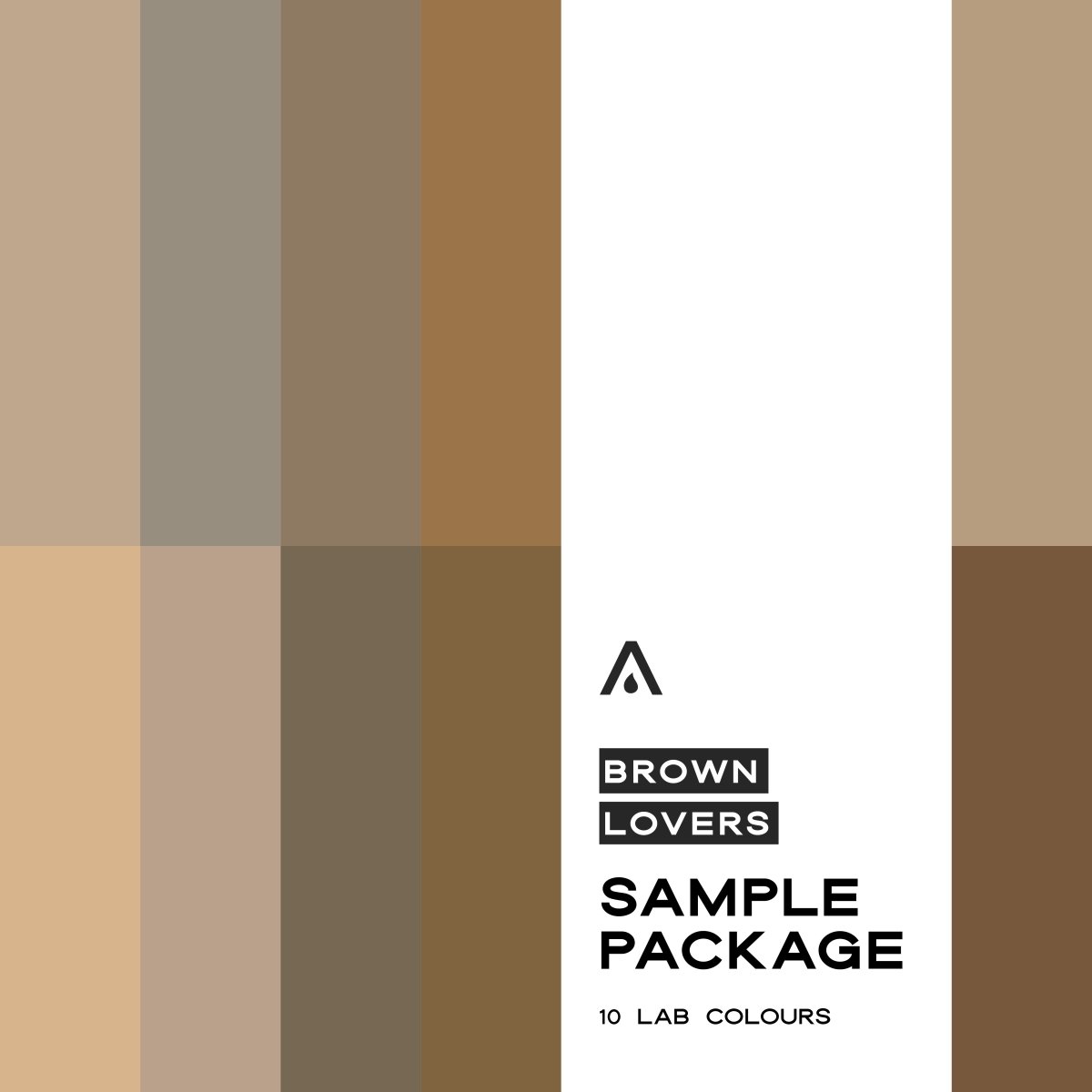 BROWN LOVERS sample package - LAB COLOUR THE WORLD
