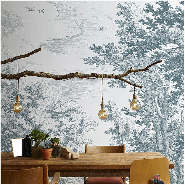 Les Dominotiers Brushwood Behang DOM 304