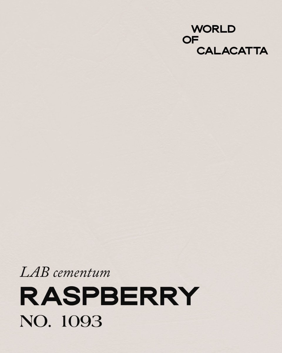 CALACATTA RASPBERRY NO. 1093 - LAB COLOUR THE WORLD