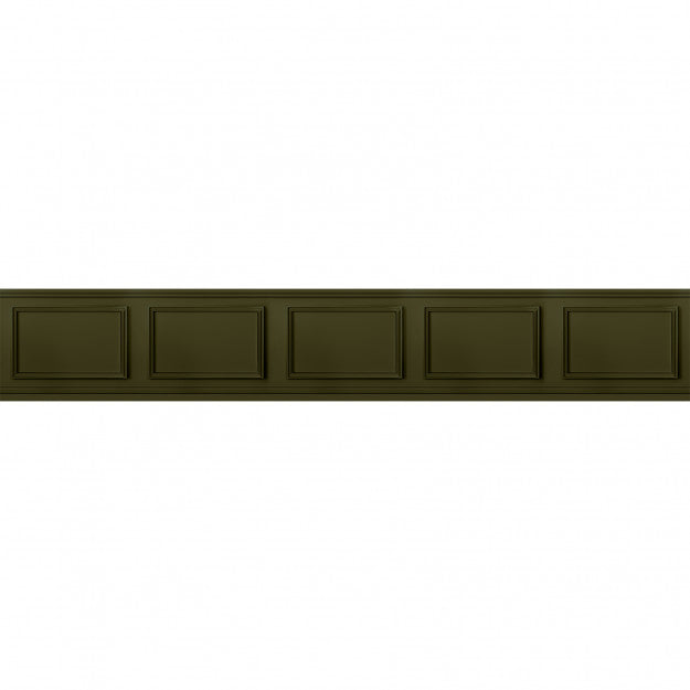 Les Dominotiers Caper Green Behang DOM 1009