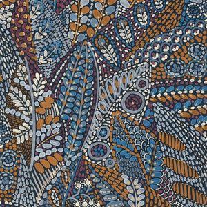 Casamance Casa Azul Talavera behang 76310712 - LAB COLOUR THE WORLD