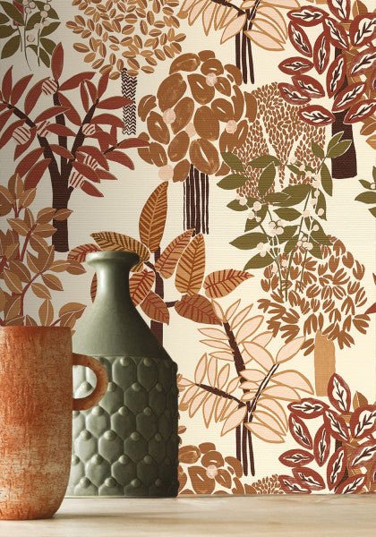 Casamance Golfe Du Bengale Peradeniya behang 75940304 - LAB COLOUR THE WORLD