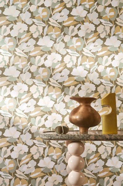 Casamance Jardin Félicia Amaryllis behang 76580712 - LAB COLOUR THE WORLD