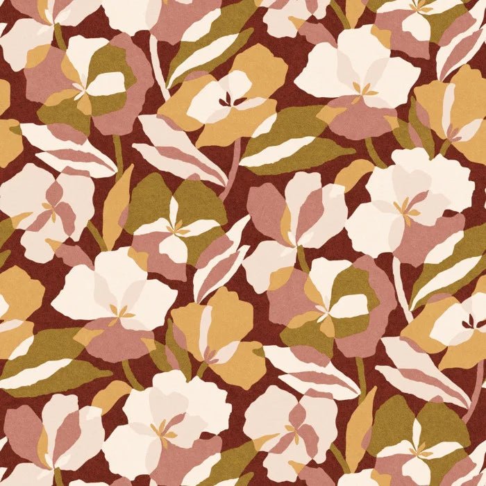 Casamance Jardin Félicia Amaryllis behang 76580916 - LAB COLOUR THE WORLD