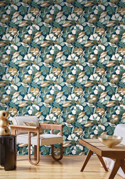 Casamance Jardin Félicia Amaryllis behang 76581222 - LAB COLOUR THE WORLD