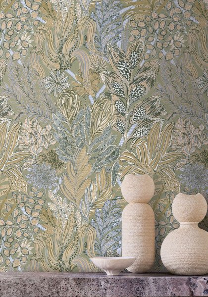 Casamance Jardin Félicia Borrommee behang 74320834 - LAB COLOUR THE WORLD