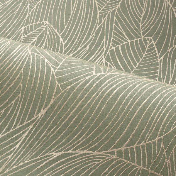 Casamance Jardin Félicia Hosta behang 76602548 - LAB COLOUR THE WORLD