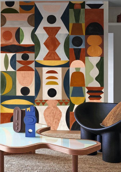 Casamance L'Atelier Modelage behang 75564078 - LAB COLOUR THE WORLD
