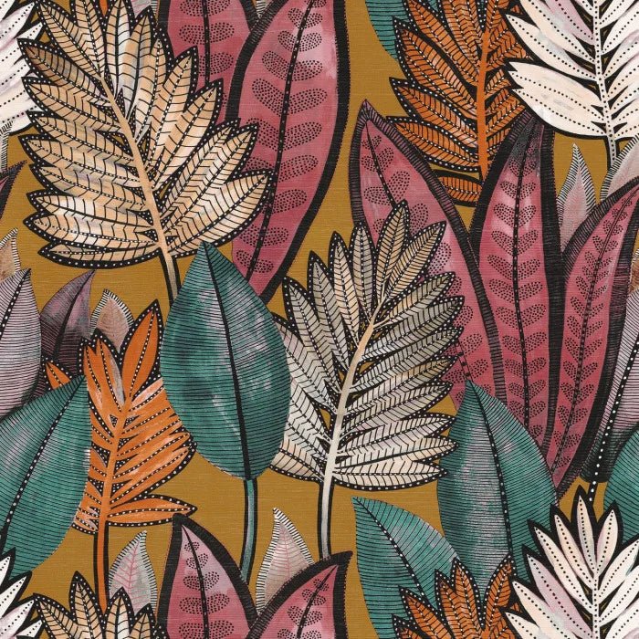 Casamance Manille Sabal behang 74680366 - LAB COLOUR THE WORLD