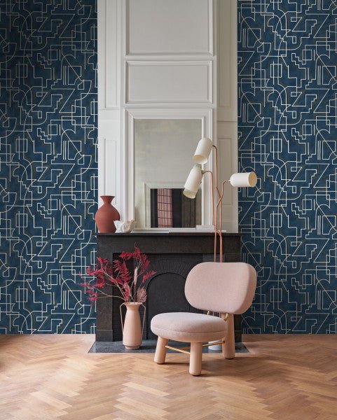 Casamance Mouvements Alexander behang 76021732 - LAB COLOUR THE WORLD