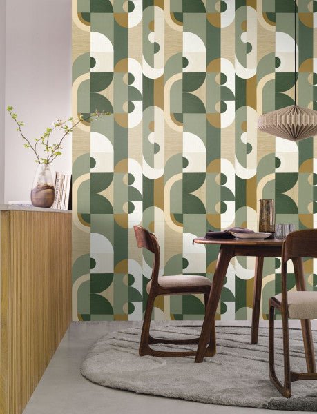 Casamance Mouvements Vassily behang 75990100 - LAB COLOUR THE WORLD