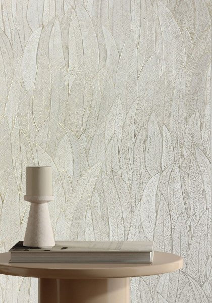 Casamance Nature Précieuse - Textures Cinerea behang 76533262 - LAB COLOUR THE WORLD