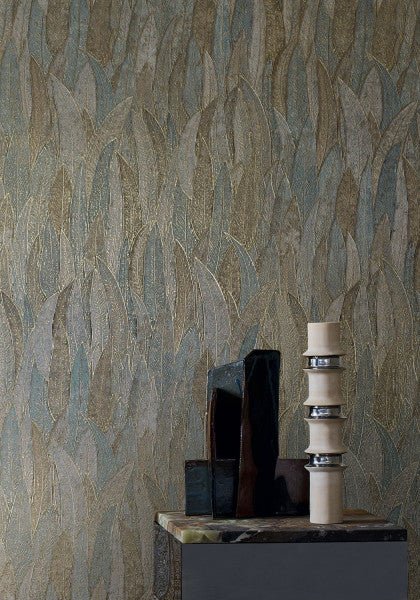 Casamance Nature Précieuse - Textures Cinerea behang 76533466 - LAB COLOUR THE WORLD