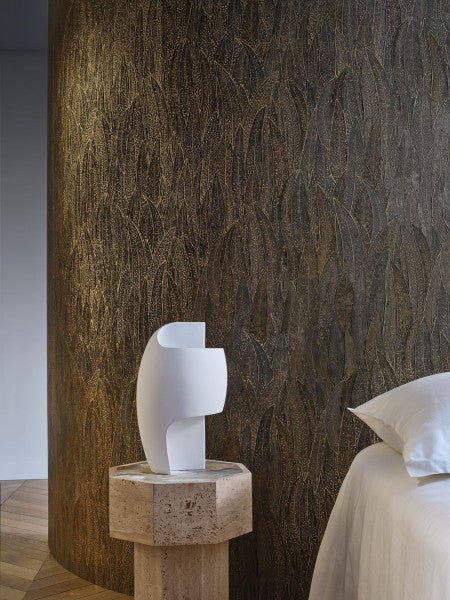 Casamance Nature Précieuse - Textures Cinerea behang 76533466 - LAB COLOUR THE WORLD