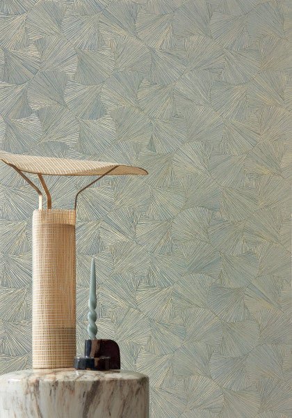 Casamance Nature Précieuse - Textures Songket behang 76522650 - LAB COLOUR THE WORLD