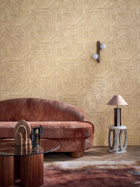 Casamance Nature Sur Mesure - Textures Imbrication behang 76891732 - LAB COLOUR THE WORLD