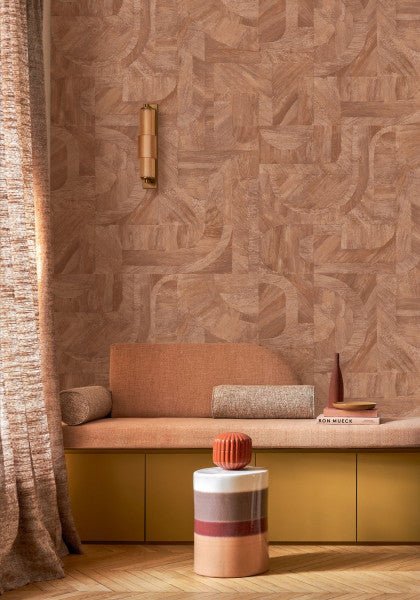 Casamance Nature Sur Mesure - Textures Intarsia behang 76870712 - LAB COLOUR THE WORLD