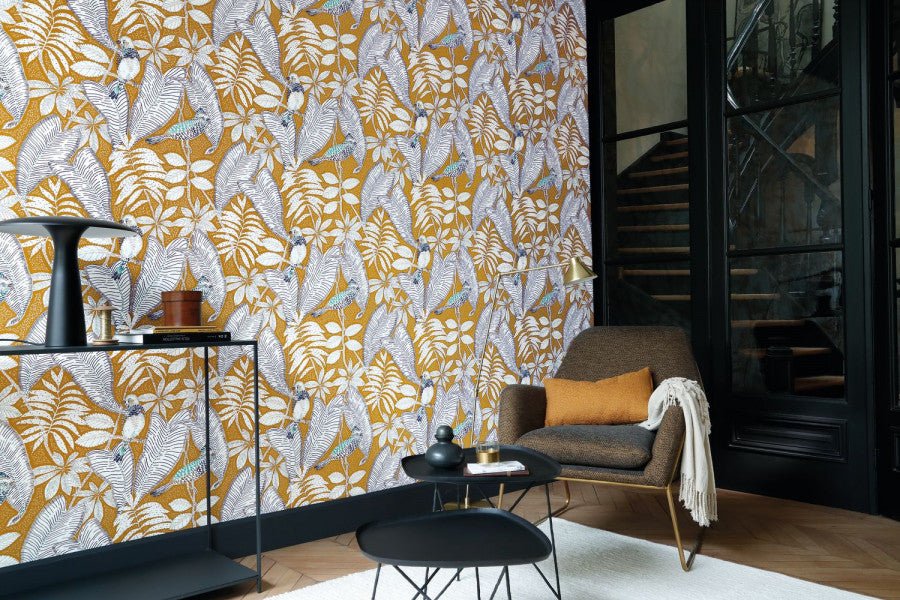 Casamance Orphee Sibia behang 74752556 - LAB COLOUR THE WORLD