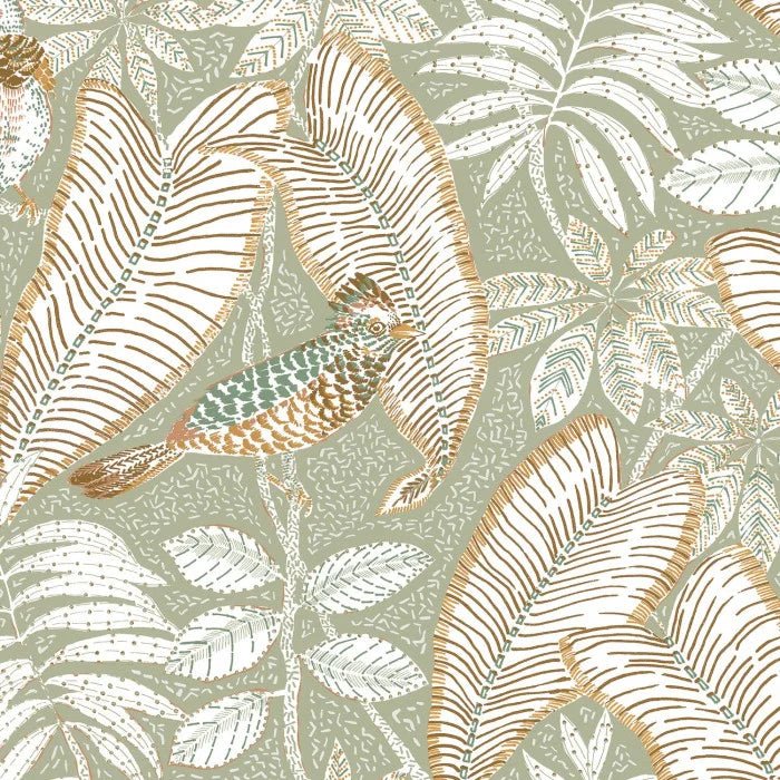 Casamance Orphee Sibia behang 74752556 - LAB COLOUR THE WORLD