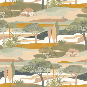 Casamance Otomi Cap Ferret behang 75870202 - LAB COLOUR THE WORLD