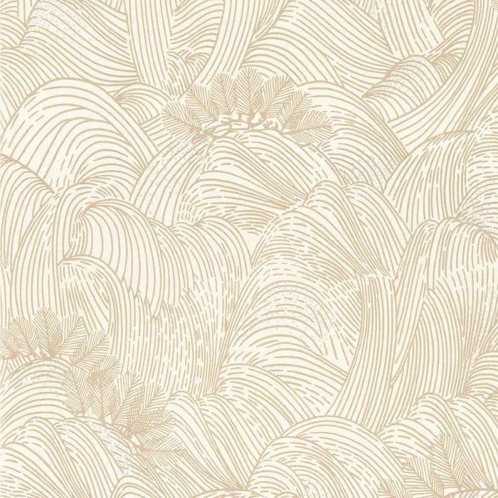 Casamance Otomi Marée Haute behang 75901936 - LAB COLOUR THE WORLD
