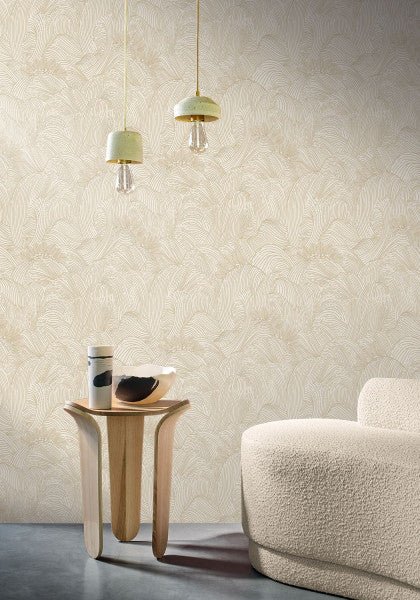 Casamance Otomi Marée Haute behang 75901936 - LAB COLOUR THE WORLD