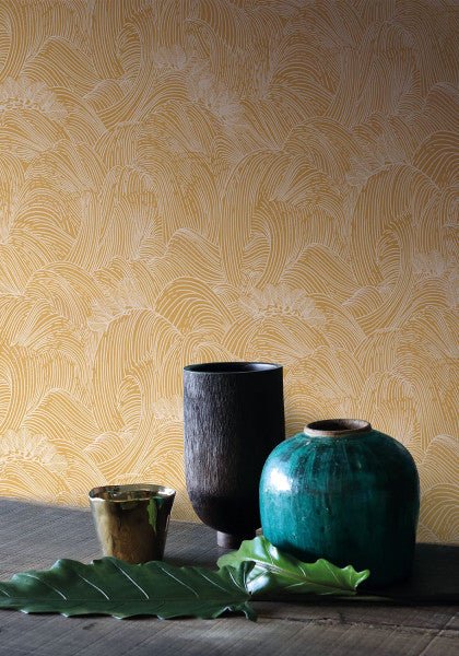 Casamance Otomi Marée Haute behang 75902038 - LAB COLOUR THE WORLD