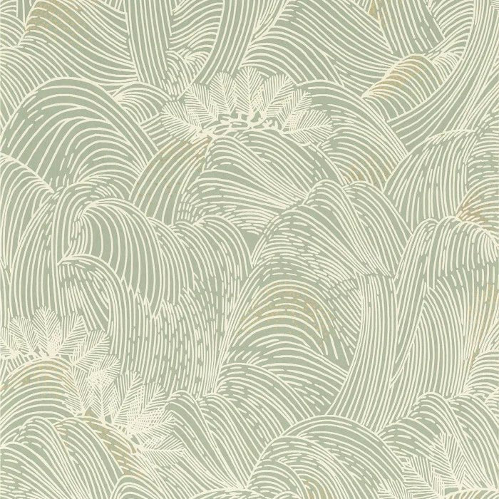 Casamance Otomi Marée Haute behang 75902140 - LAB COLOUR THE WORLD