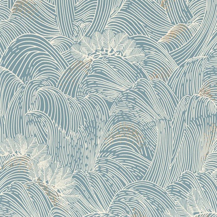 Casamance Otomi Marée Haute behang 75902242 - LAB COLOUR THE WORLD