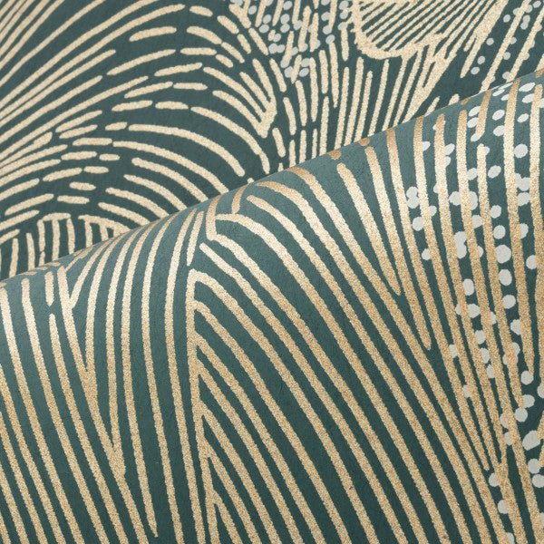 Casamance Otomi Marée Haute behang 75902344 - LAB COLOUR THE WORLD