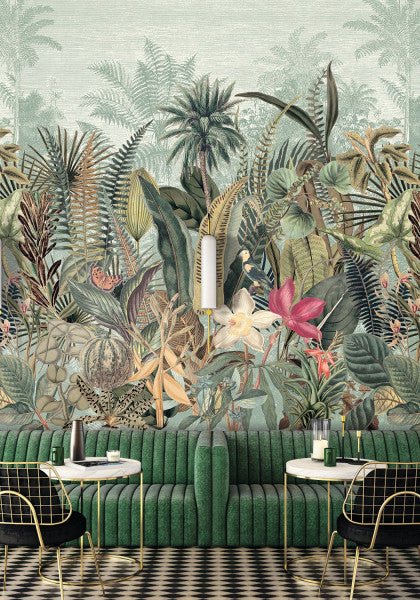 Casamance Panoramas 2 Daintree behang 75662036 - LAB COLOUR THE WORLD