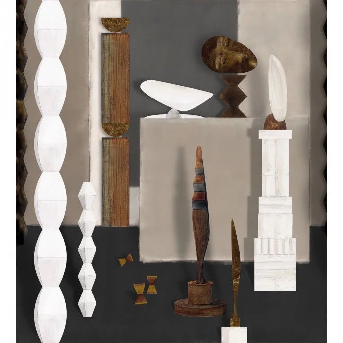Casamance Panoramas 2 L'Atelier De Brancusi behang 75580304 - LAB COLOUR THE WORLD