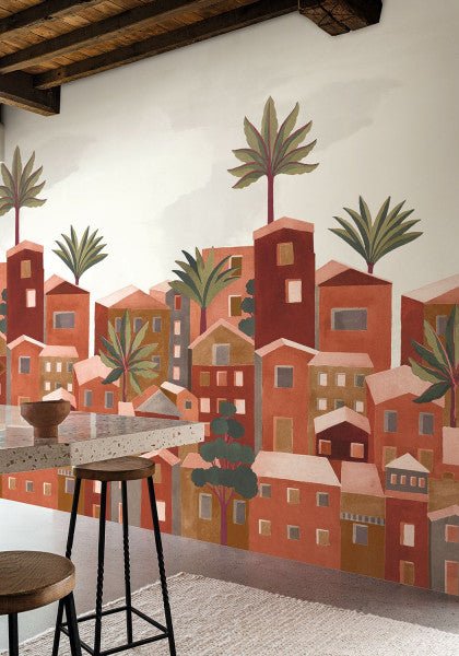 Casamance Panoramas 2 Vila Viela behang 75641426 - LAB COLOUR THE WORLD