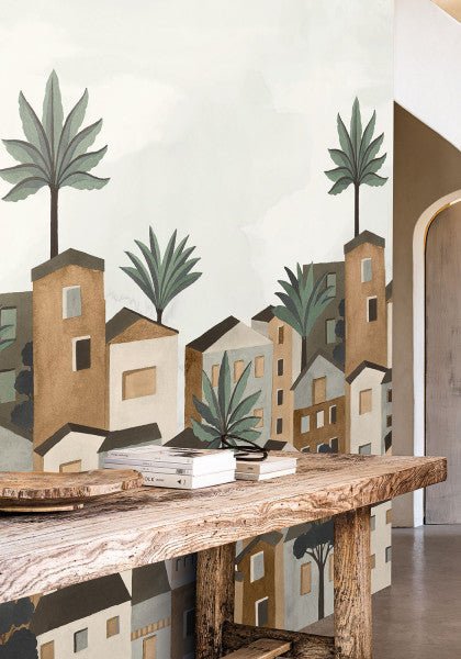 Casamance Panoramas 2 Vila Viela behang 75641528 - LAB COLOUR THE WORLD
