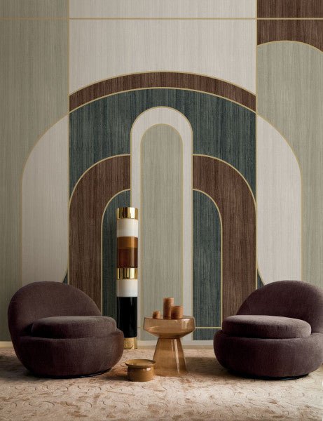 Casamance Panoramas - Les Intemporels Alcoves behang 71190610 - LAB COLOUR THE WORLD