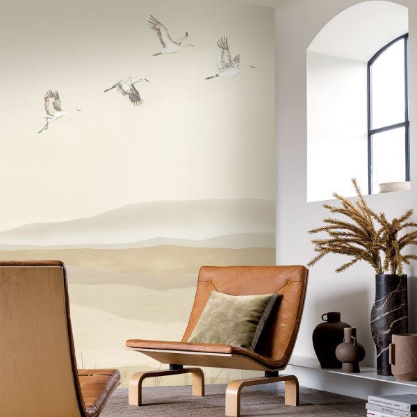 Casamance Panoramas - Les Intemporels Lagune behang 74661120 - LAB COLOUR THE WORLD