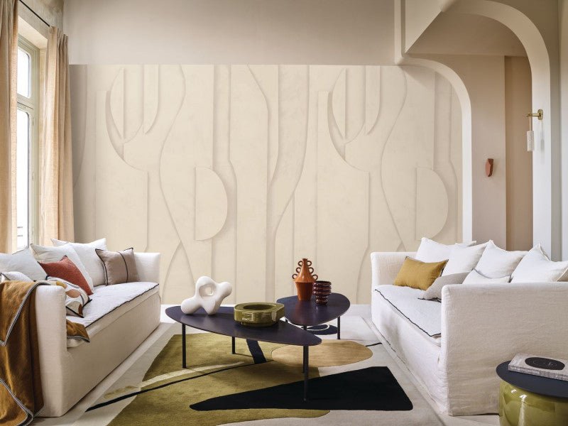 Casamance Panoramas - Les Intemporels Stuc behang 74131630 - LAB COLOUR THE WORLD