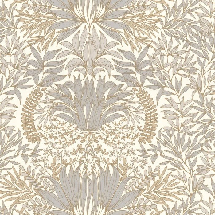 Casamance Square Jasmin Chardon behang 75733160 - LAB COLOUR THE WORLD
